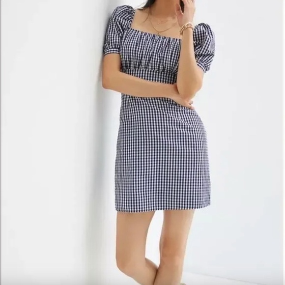 Forever that girl ( Anthropologie) Dresses & Skirts - NEW Forever That girl (Anthropologie) gingham check dress, Med. GD896